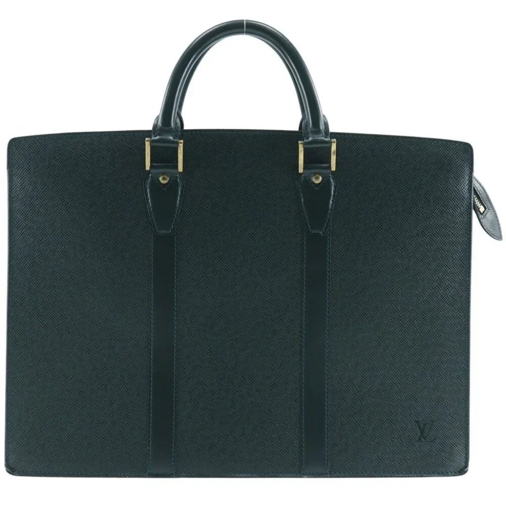 LOUIS VUITTON Porto Documan Rozan Business bag M30054 Epithea Green Taiga mens